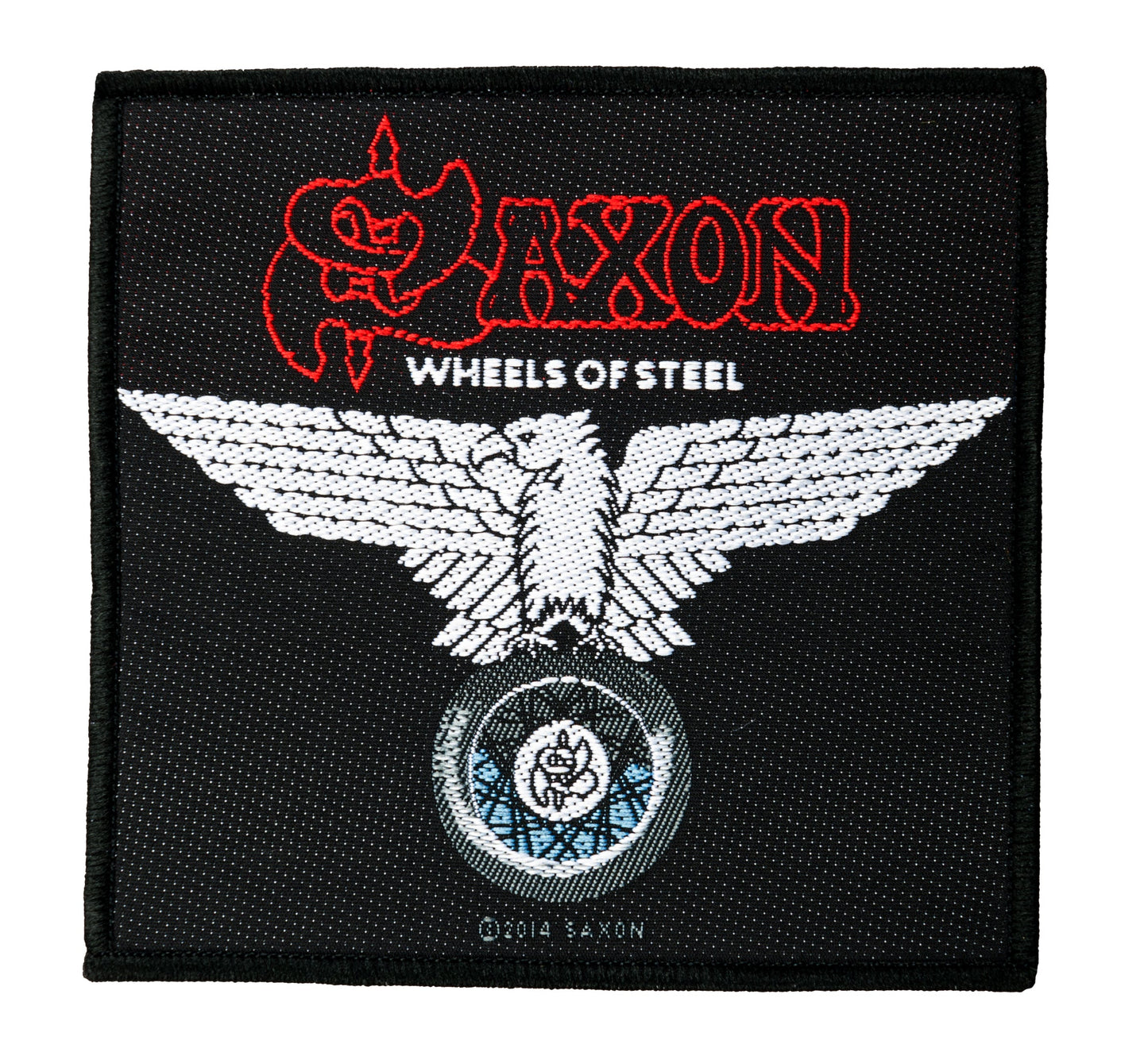 Saxon Aufnäher - Wheels Of Steel Halle15 Clothes