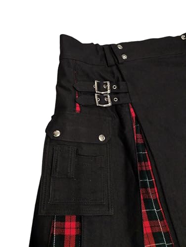 Canvas Kilt Rot Halle15 Clothes
