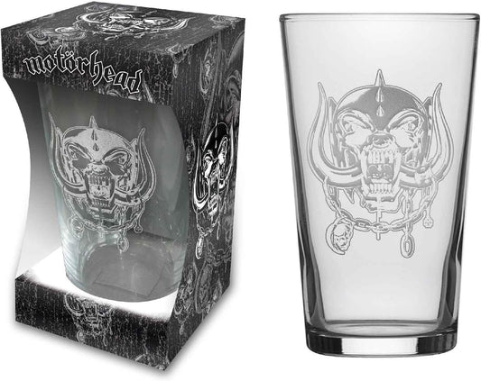 Motörhead Bierglas Pintglas Beer Glass Warpig