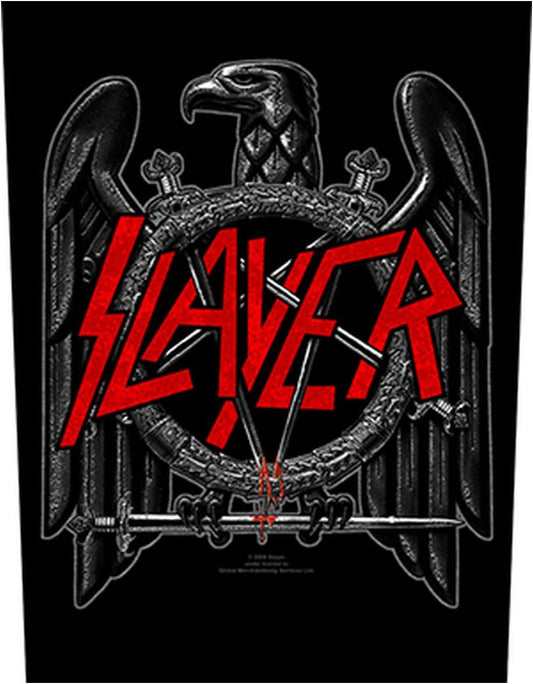 Slayer Rückenaufnäher - Black Eagle Backpatch - BP800