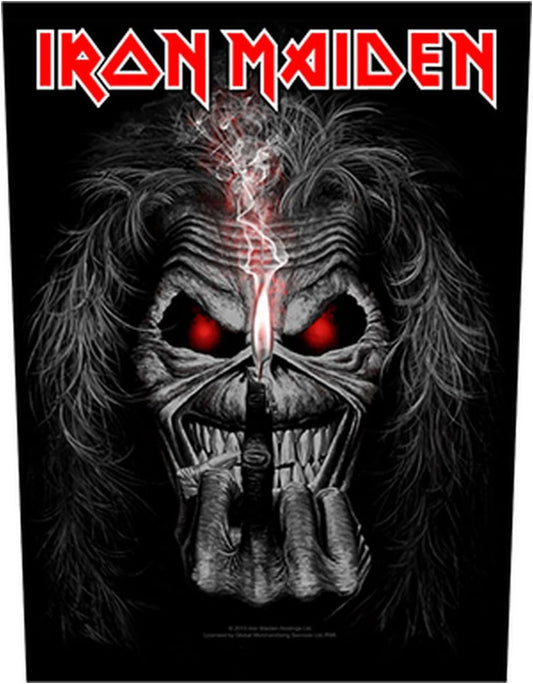 Iron Maiden Rückenaufnäher - Candle Eddie - Backpatch - BP938
