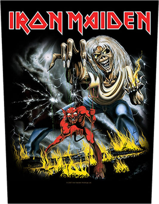 Iron Maiden Rückenaufnäher - The Number Of The Beast -  Backpatch - BP827