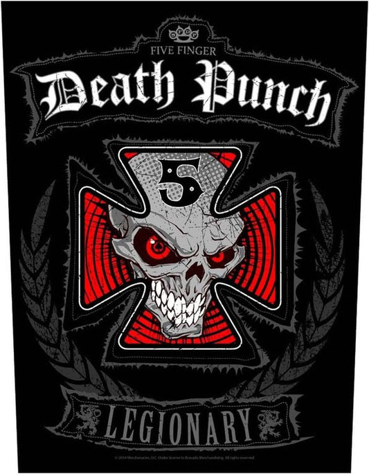 Five Finger Death Punch Rückenaufnäher - Legionary - FFDP Backpatch - BP986