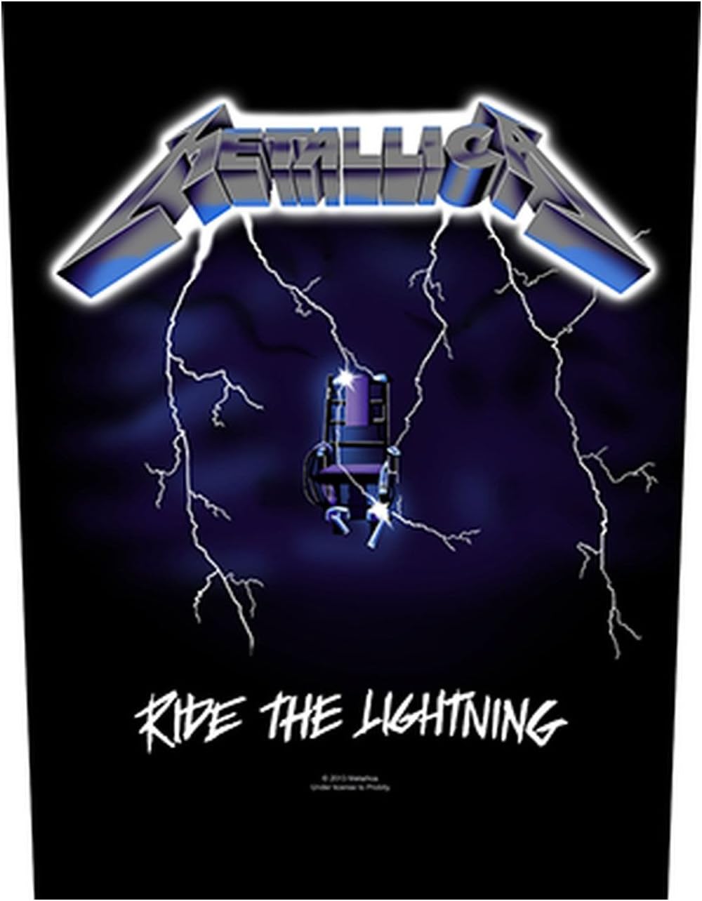 Metallica Back Patch - Ride The Lightning - BP944 Halle15 Clothes