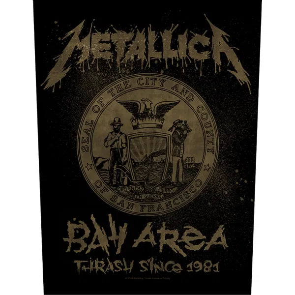 METALLICA - BAY AREA THRASH - Backpatch - BP955