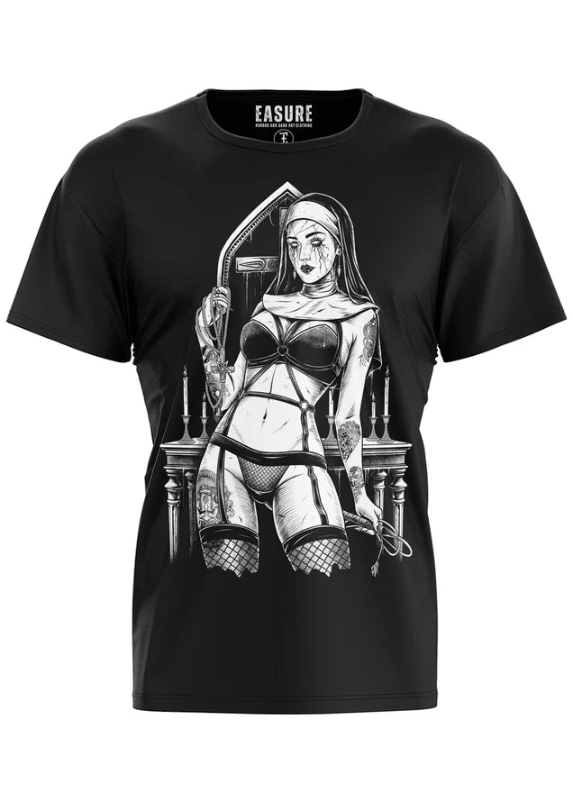 EVIL NUN - SHIRT - EASURE Halle15 Clothes