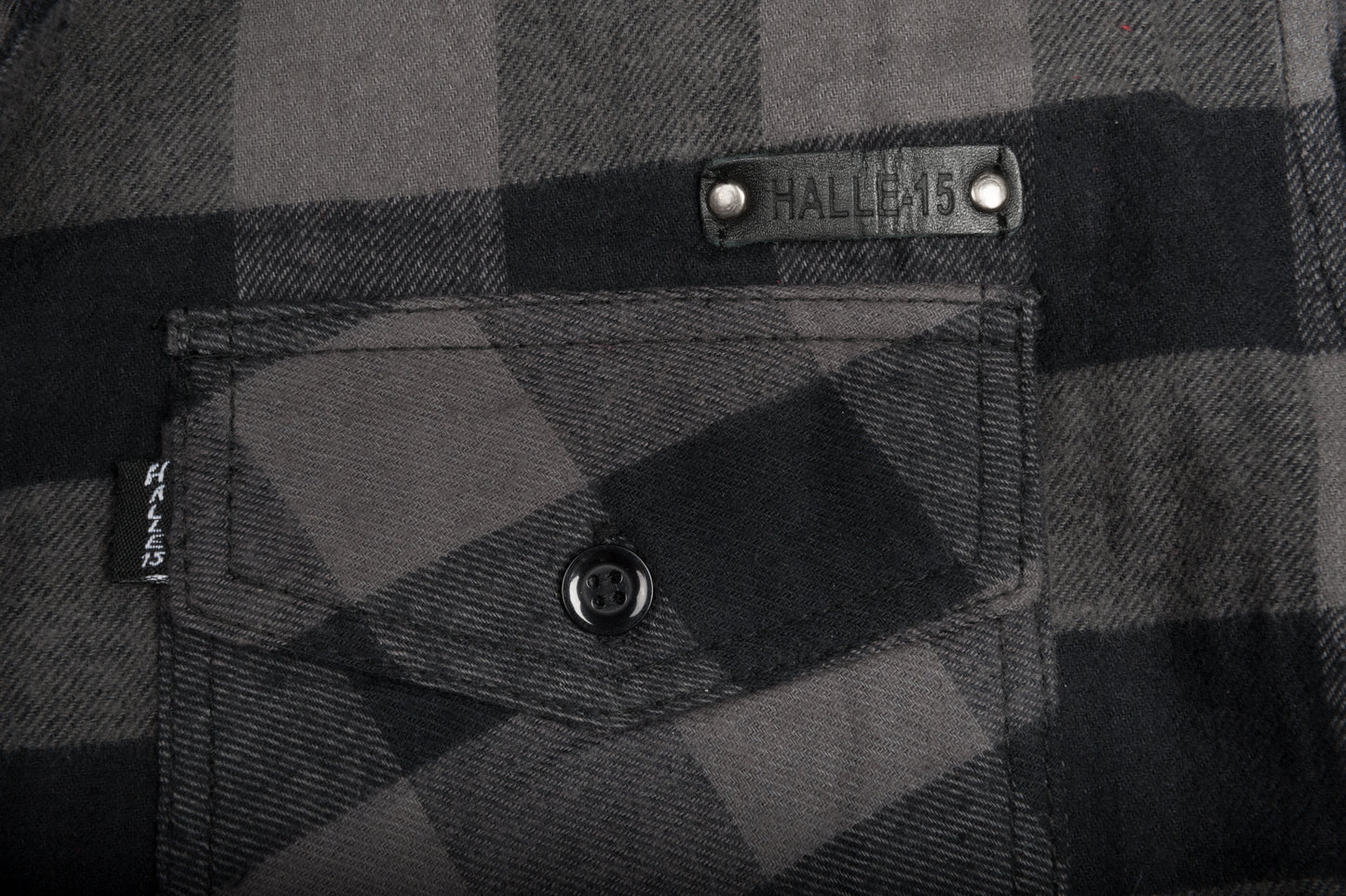 KARO Hemd Woodcutter Shirt Holzfällerhemd Grau H15 MERCH