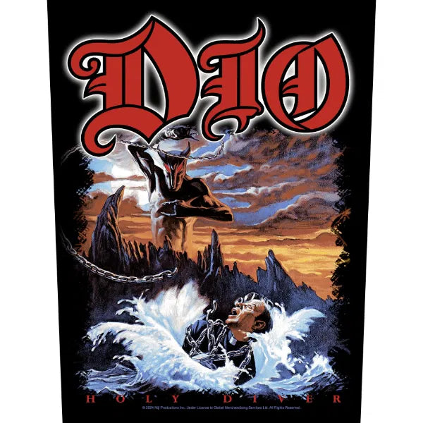 DIO - HOLY DIVER - Backpatch - BP1272/911