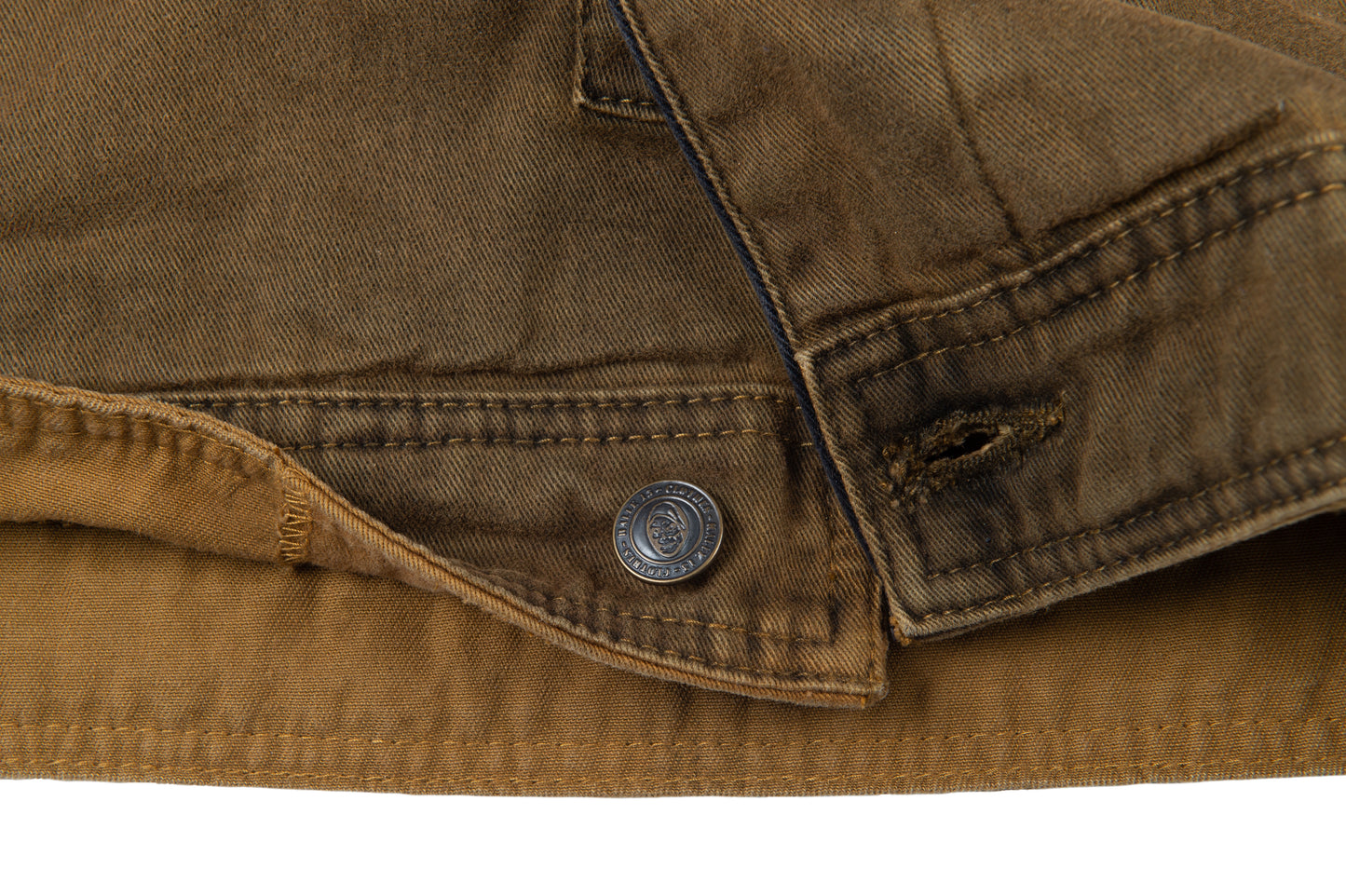 Canvas Army Jacke Kaki