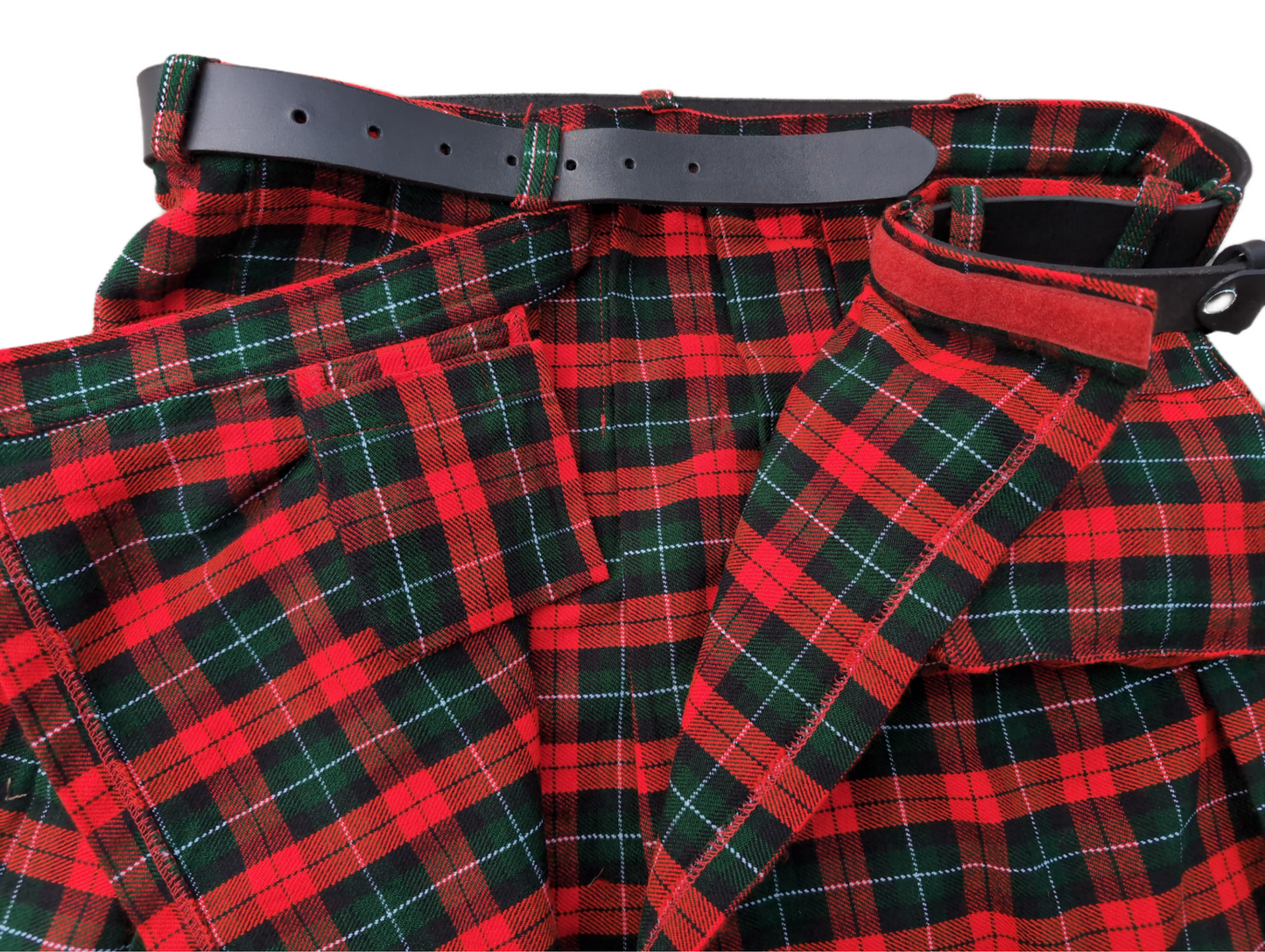 Schottenrock/Kilt - rot Halle15 Clothes