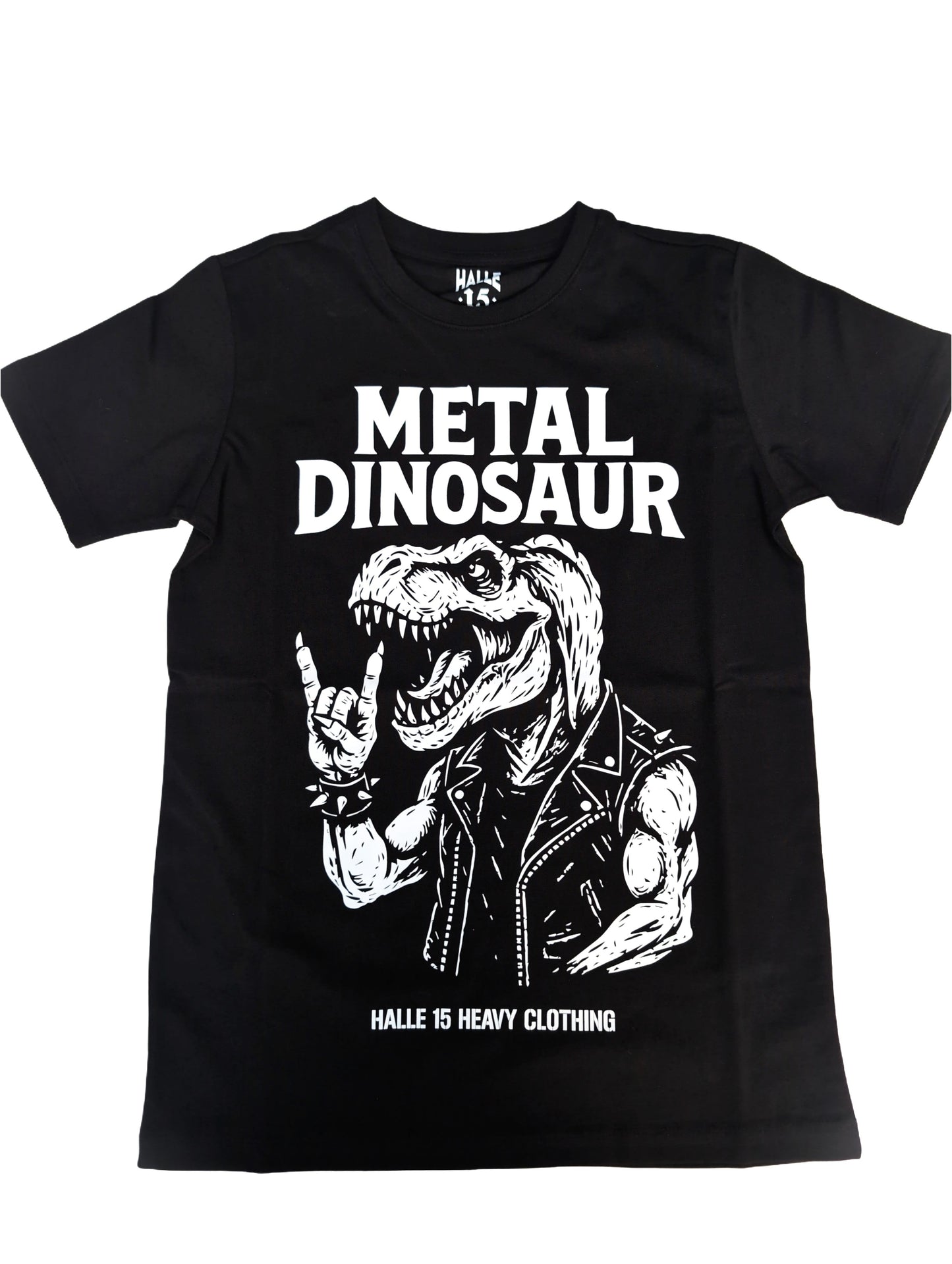 Mini Moshpit - Metal Dinosaur - Kinder Shirt Halle15 Clothes