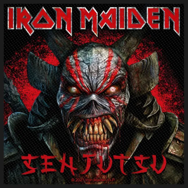 IRON MAIDEN - SENJUTSU BACK COVER Halle15 Clothes