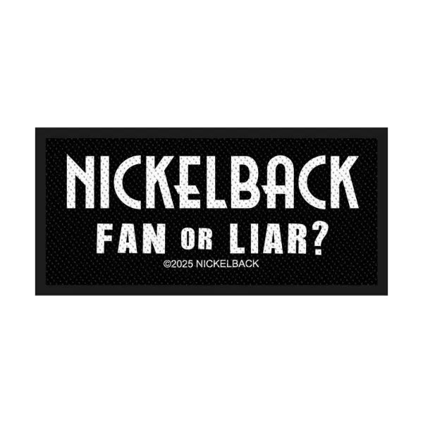 NICKELBACK - FAN OR LIAR Halle15 Clothes