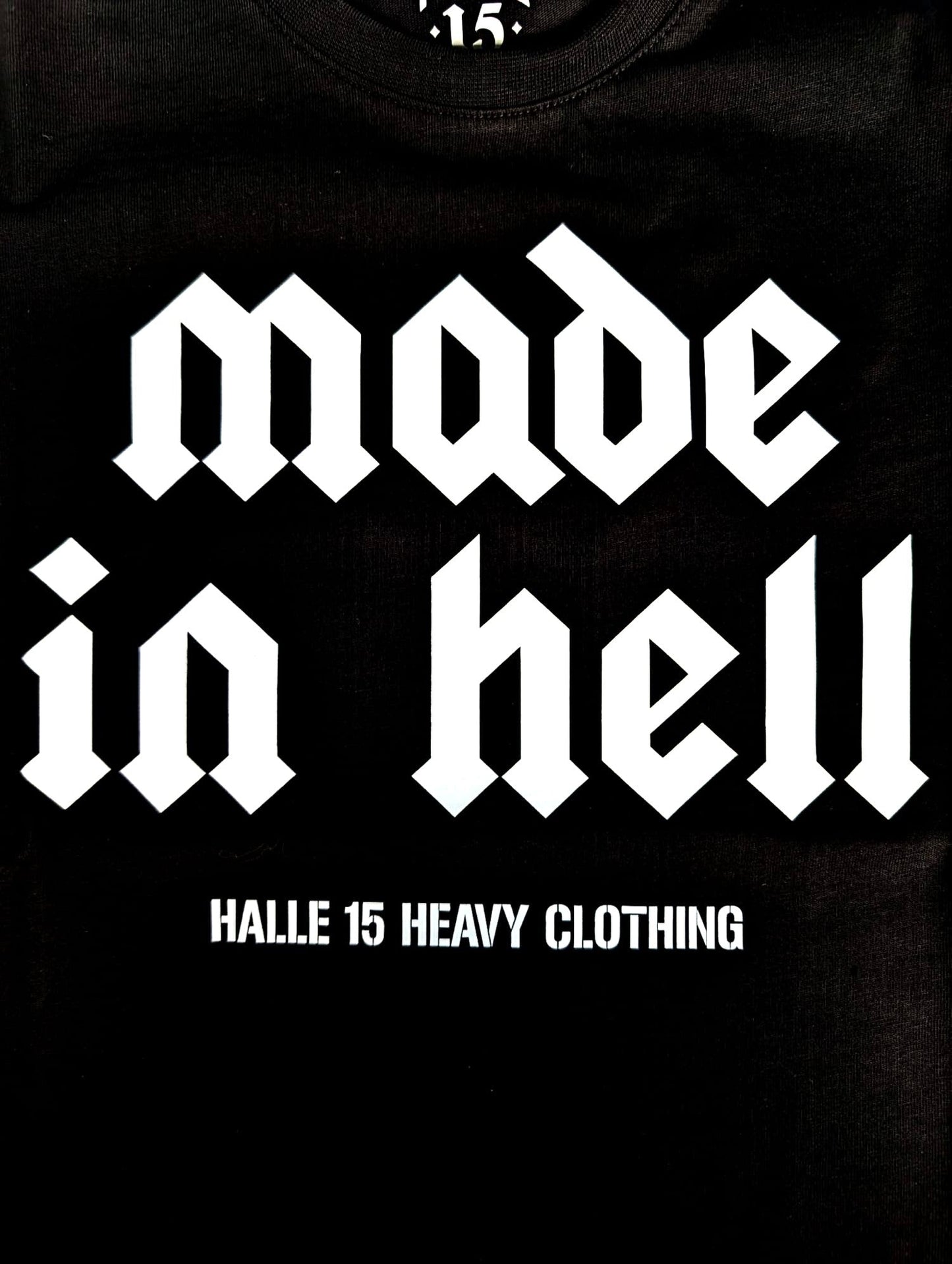 Mini Moshpit - Made in Hell - Kinder Shirt Halle15 Clothes