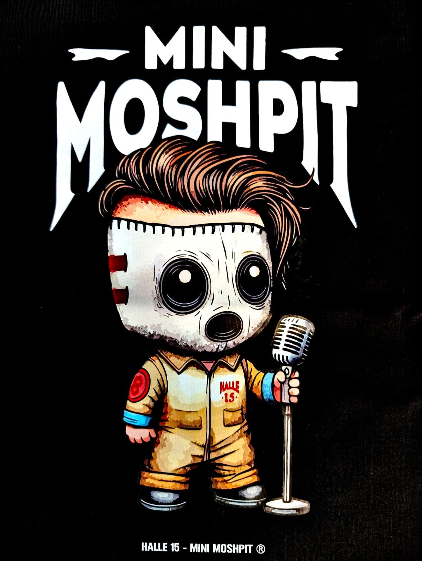 Mini Moshpit - Little Psycho - Kinder Shirt Halle15 Clothes