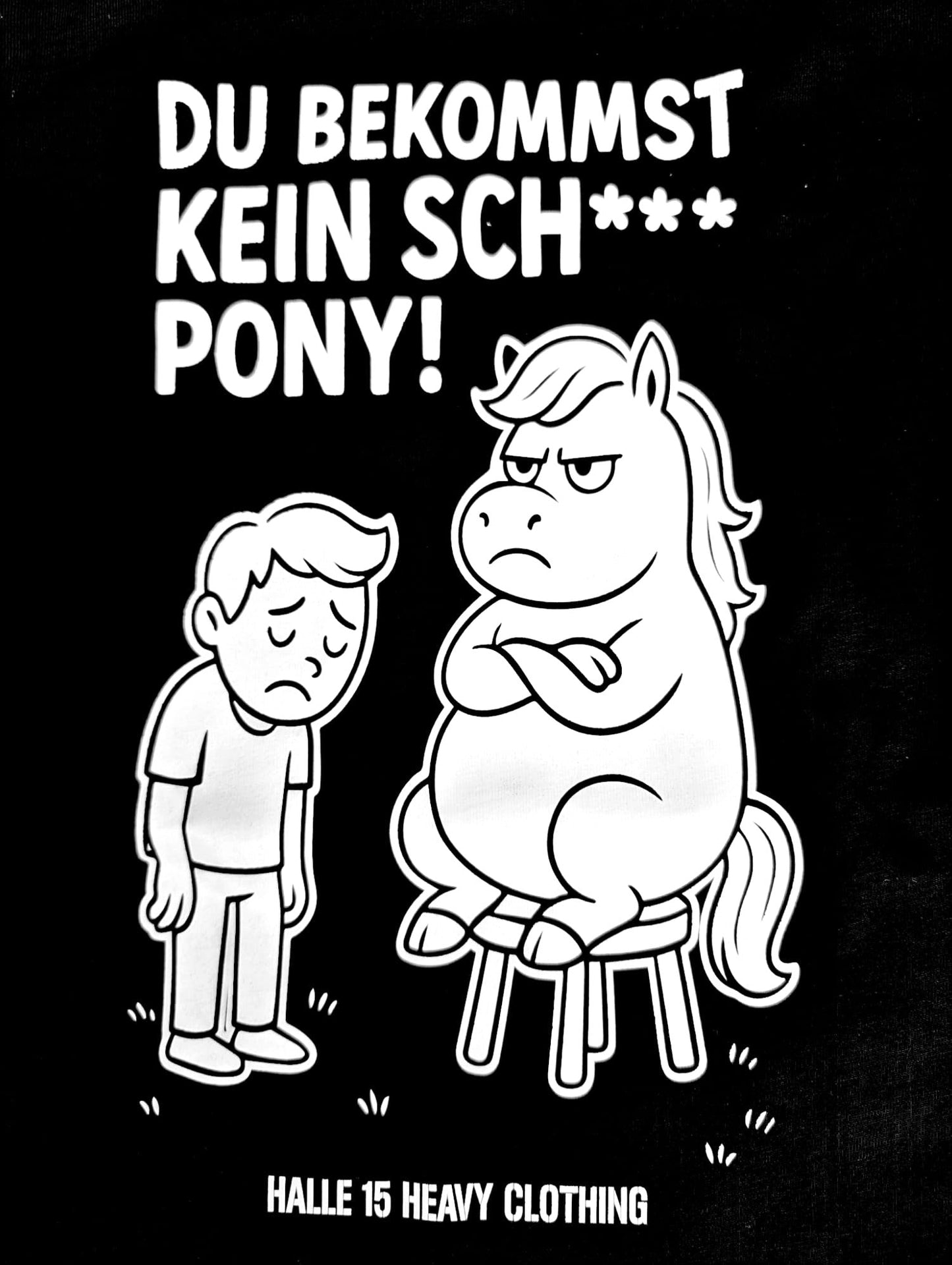 Mini Moshpit - Pony - Kinder Shirt Halle15 Clothes