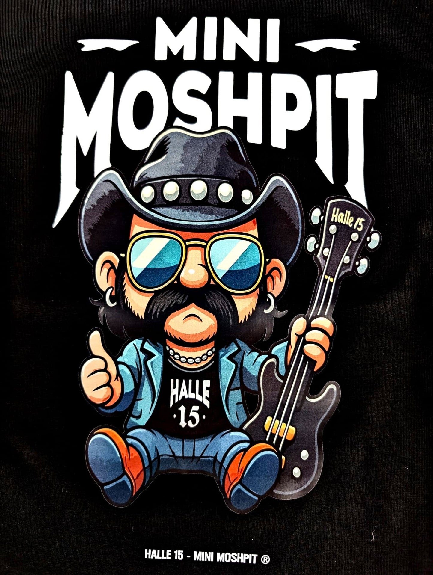 Mini Moshpit - Little Lemmy - Kinder Shirt Halle15 Clothes