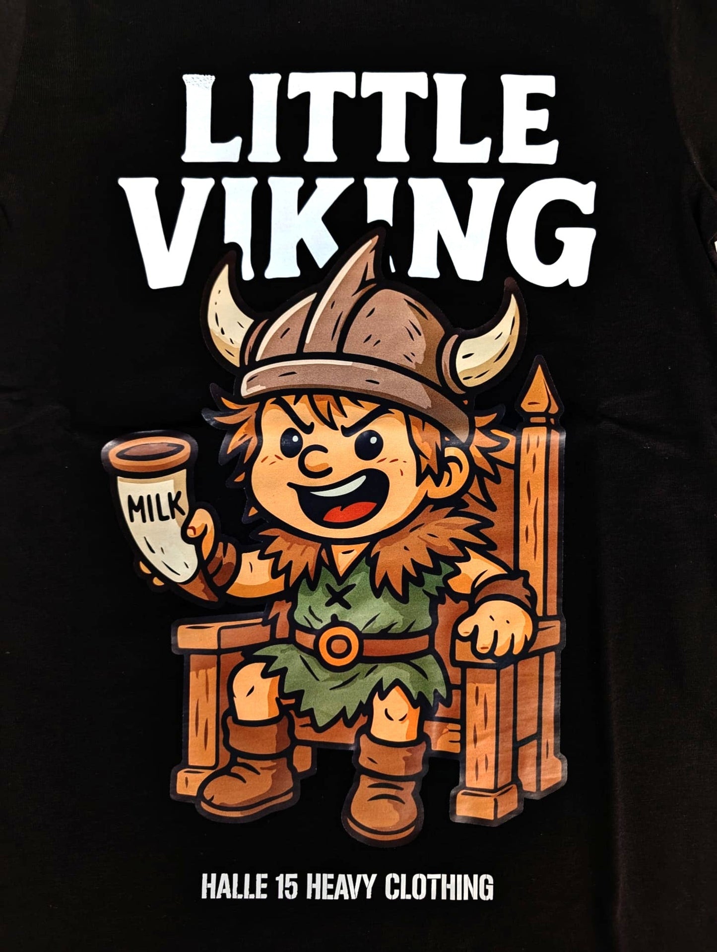 Mini Moshpit - Little Viking - Kinder Shirt Halle15 Clothes