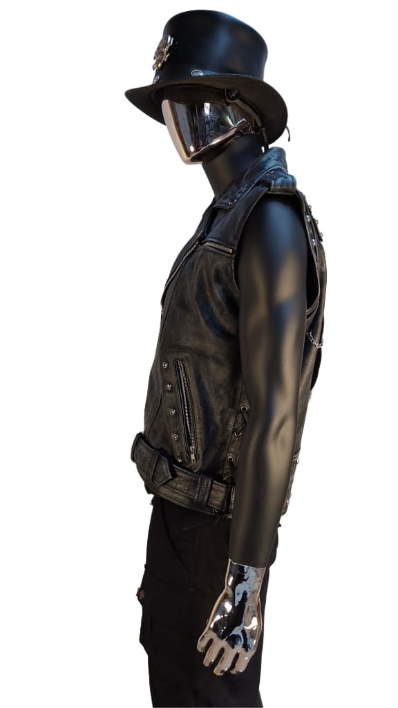 Steampunk Lederweste - NEU- Halle15 Clothes