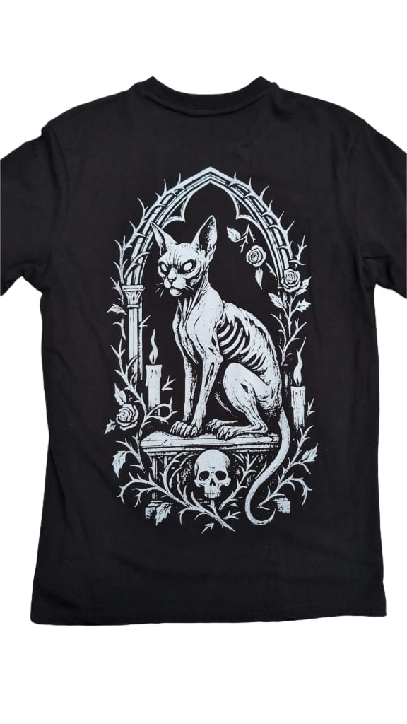 Death Cat Shirt Halle15 Clothes
