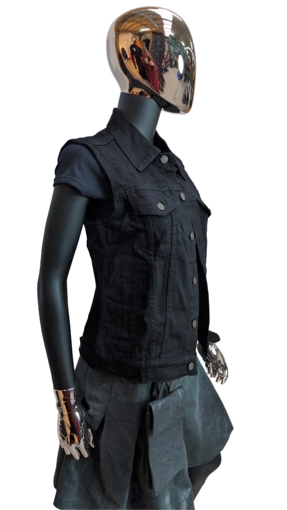 Ladies Kutte schwarz Halle15 Clothes