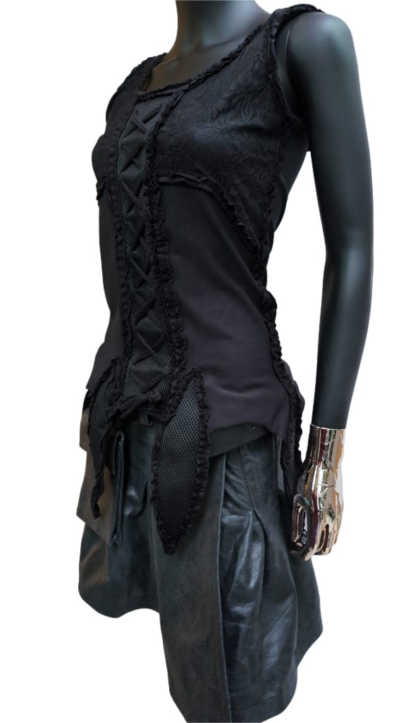 Korsagentop schwarz Halle15 Clothes