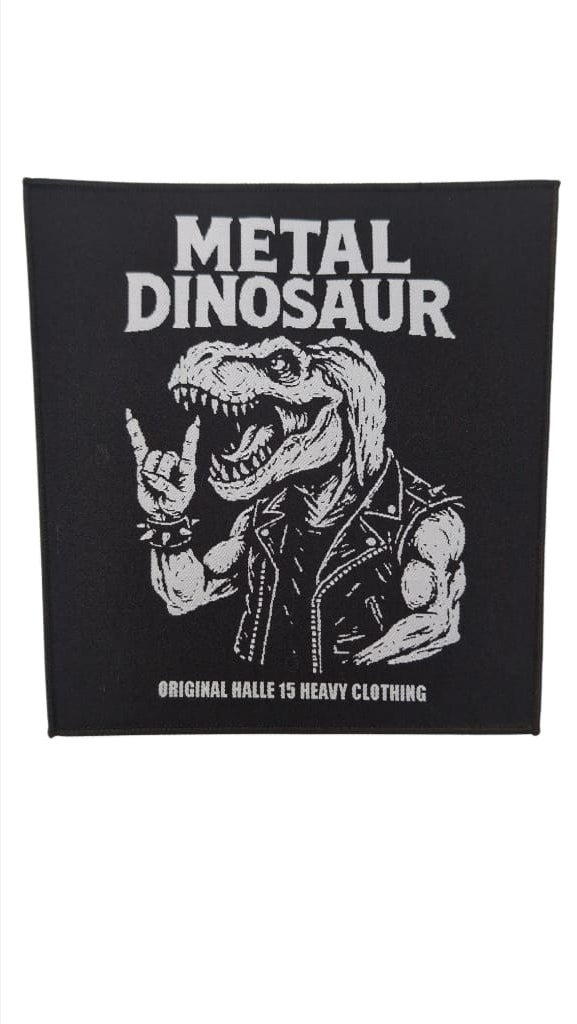 Kids Backpatch Metal Dino