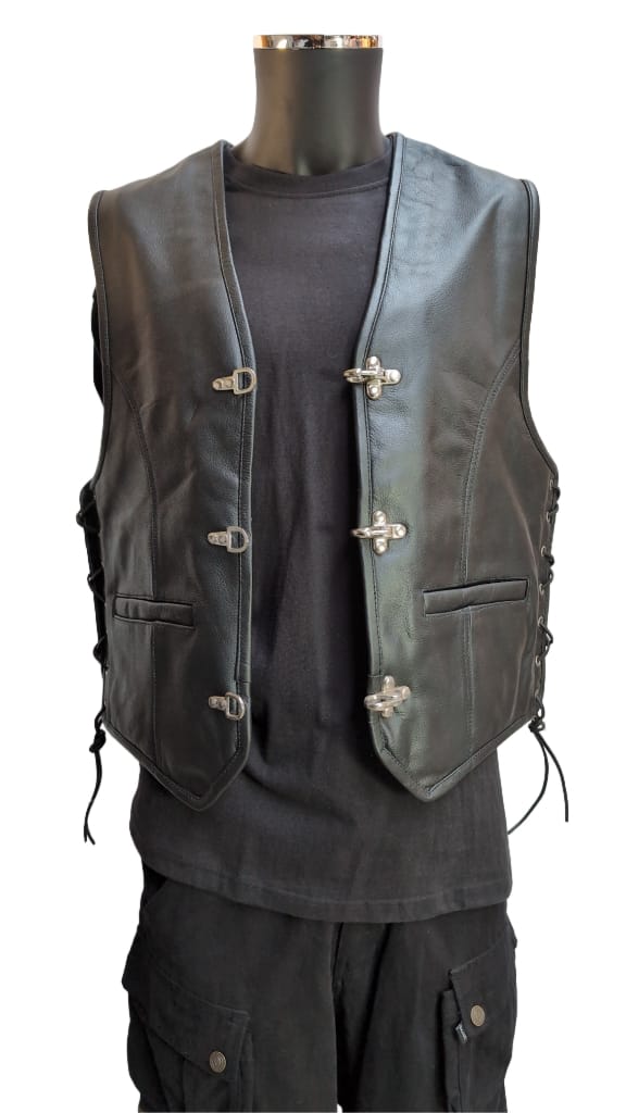 Lederkutte 3 Schnallen