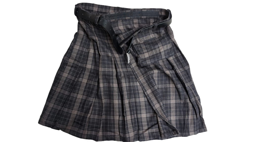Kilt Braun/Schwarz Halle15 Clothes