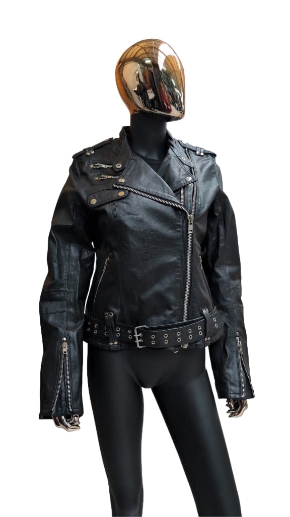 Ladies Lederjacke Halle15 Clothes