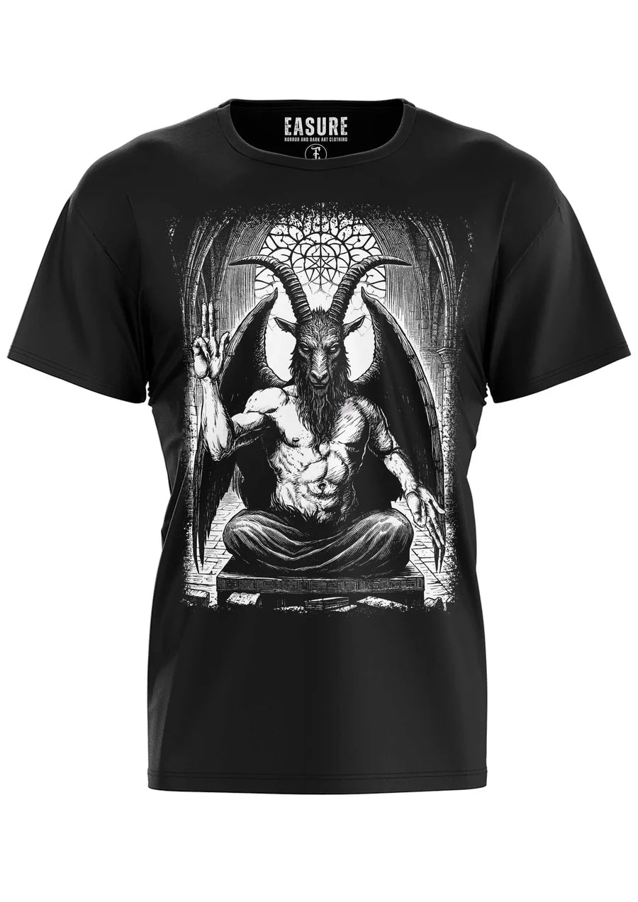 Baphomet sitzend - SHIRT - EASURE Halle15 Clothes