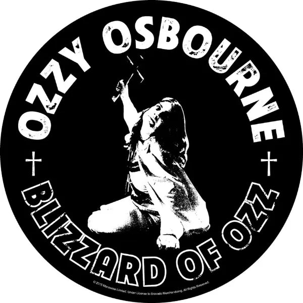 OZZY OSBOURNE - BLIZZARD OF OZZ- Backpatch - BP1042