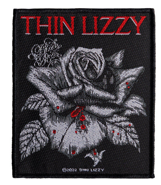 Thin Lizzy - black rose - Aufnäher - SP3207