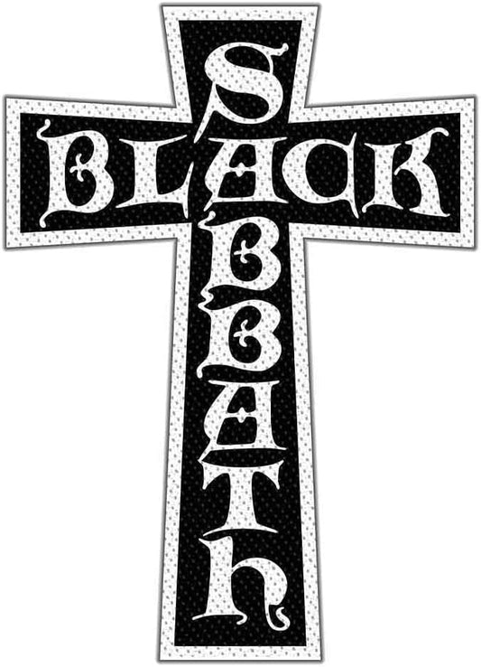 BLACK SABBATH Logo 10 x 7 cm Patch Badge - Aufnäher - SP3277