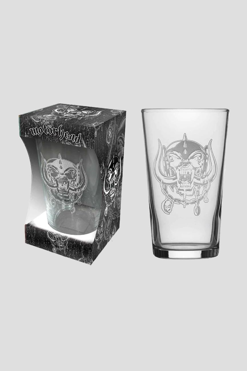 Motörhead Bierglas Pintglas Beer Glass Warpig