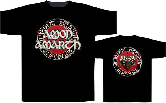 Amon Amarth - Rune Logo - Classic Logo T-Shirt S-XL - Bandshirt - Lizensiert Merchandise