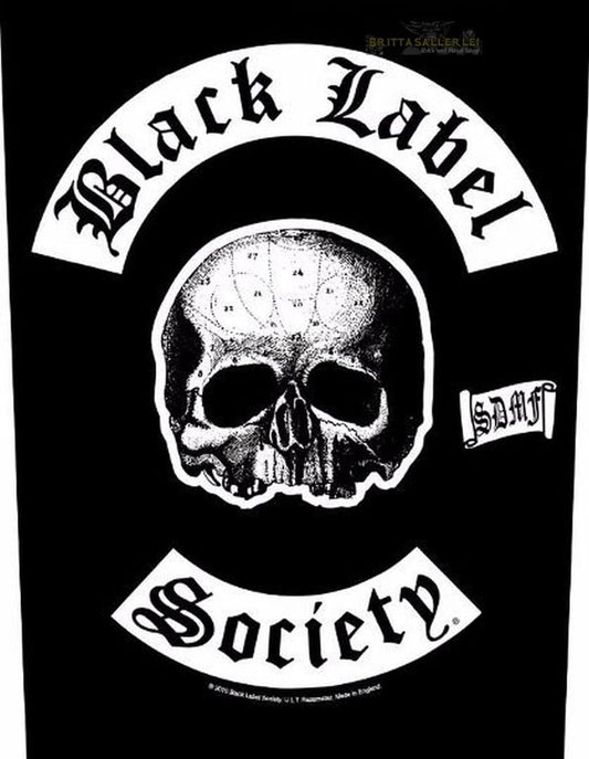 Black Label Society - Rückenaufnäher - Backpatch - BP1215