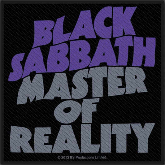 Black Sabbath - Master Of Reality -Aufnäher - SP2708