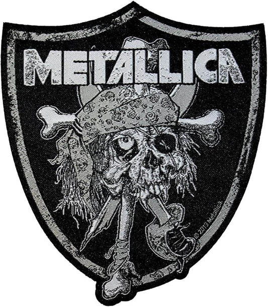 METALLICA Aufnäher RAIDERS SKULL - SP2728