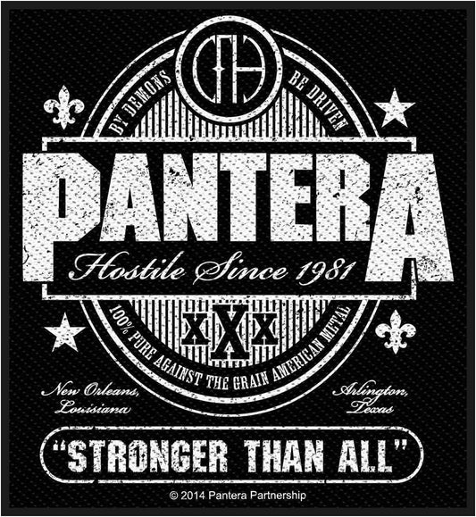 PANTERA - Stronger Than All Patch  - Aufnäher - SP2752