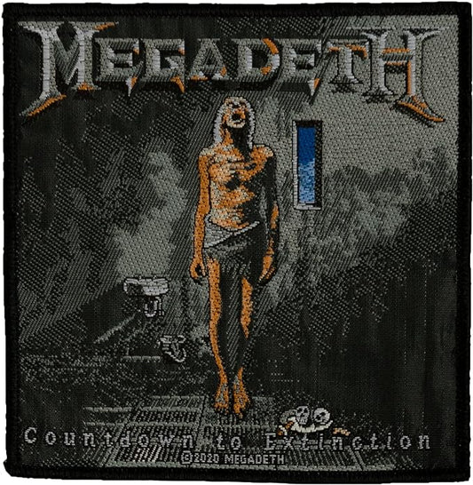 Megadeth - COWNTDOWN TO EXTINCTION - Aufnäher - SP3162