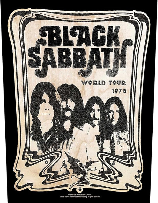 Black Sabbath - Backpatch - World Tour - BP1258