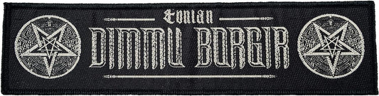 Dimmu Borgir  - Logo Stripe Aufnäher - SS186