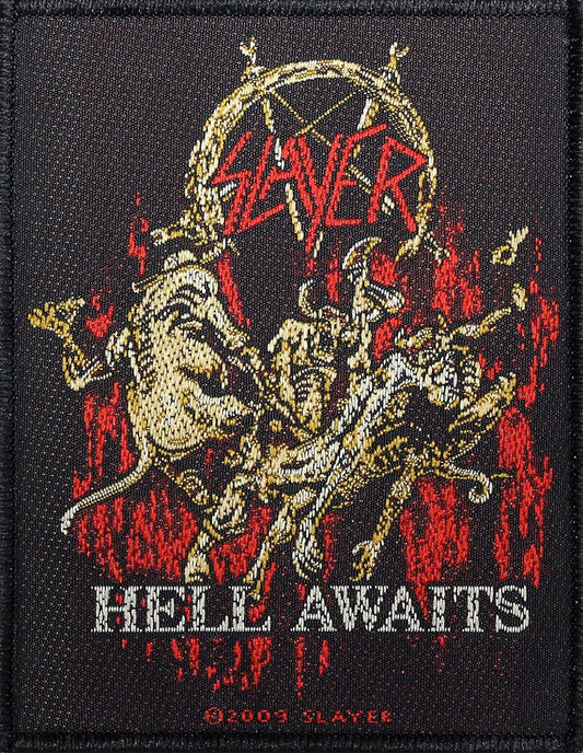 Slayer - Hell Awaits - Aufnäher - SP2417