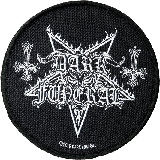 Dark Funeral Circular Logo Aufnäher Patch - Gewebt & Lizenziert !! - SP2886