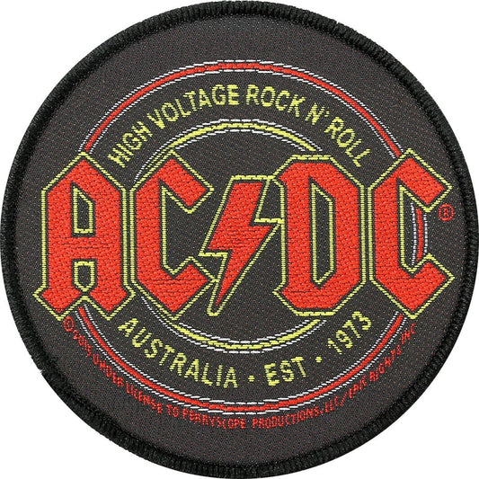 AC/DC - HIGH VOLTAGE ROCK N ROLL - Aufnäher - SP2820