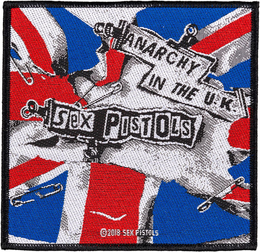 Sex Pistols - Anarchy In The U.K. - Aufnäher - SP3051