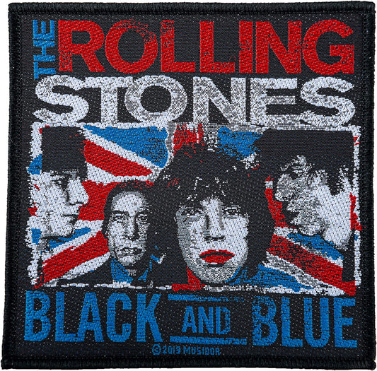 The Rolling Stones - Black And Blue - Aufnäher - SP3037