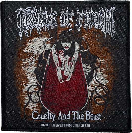 Cradle of Filth - Cruelty And The Beast - Aufnäher COF -SP3034