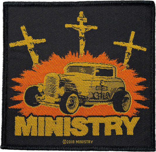 Ministry - Jesus Build My Hod Rod -  Aufnäher - SP2985